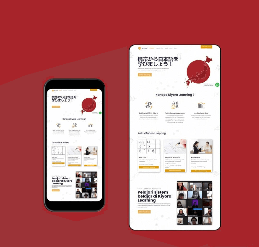Japanese Learning Platform
