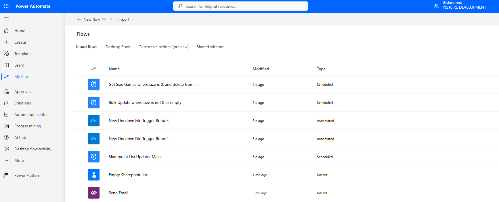 Power Automate Projects