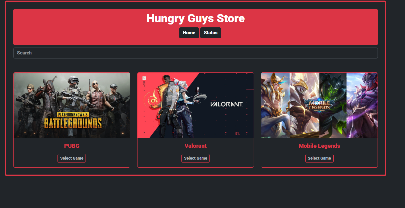 Hungry Guys Voucher Shop